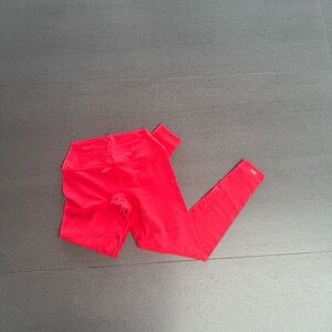 SET Active Red Leggings